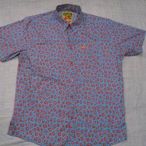 Dixxon Flannel Company The Party Animal Short Sleeve Shirt Size XL Men's